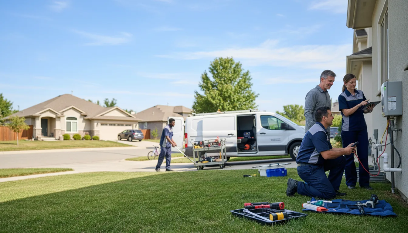Tankless water heater service in Hampstead, NC